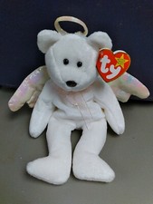 Ty Beanie Babies Halo the Angel Bear Toy
