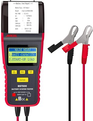 ANCEL BST500 Auto Batterietester KFZ 12V/24V Batterie Tester Autobatterien LKW