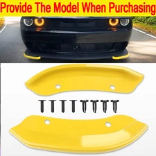 For 15-21 Dodge Challenger SRT Hellcat Front Bumper Lip Splitter Guard Protector