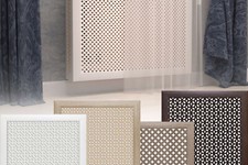 HEXIM Habillage de radiateur en HDF & MDF - 90/120/150 cm Chauffage Couverture