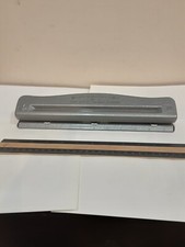 VINTAGE MUTUAL ADJUSTABLE 3 HOLE PAPER PUNCH