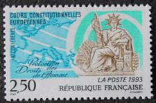 Timbre - FRANCE - Cours constitutionnelles - Neuf ** - YT2808 - 1993