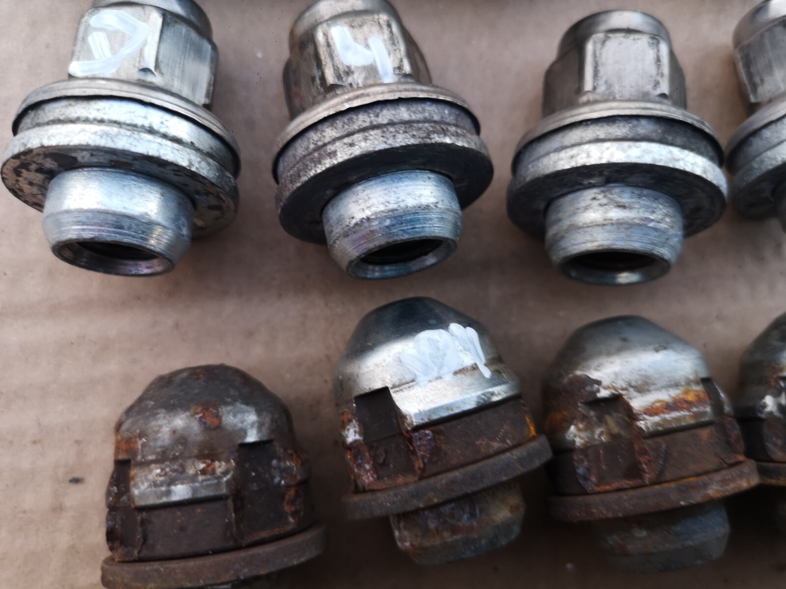 JAGUAR XJ PORTFOLIO 2010 X351 ALLOY WHEEL NUTS BOLTS SET OF 20 WITH