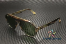 Tom Ford FT1047 P 62N Horn Brown Horn Green 54 mm Men's Sunglasses