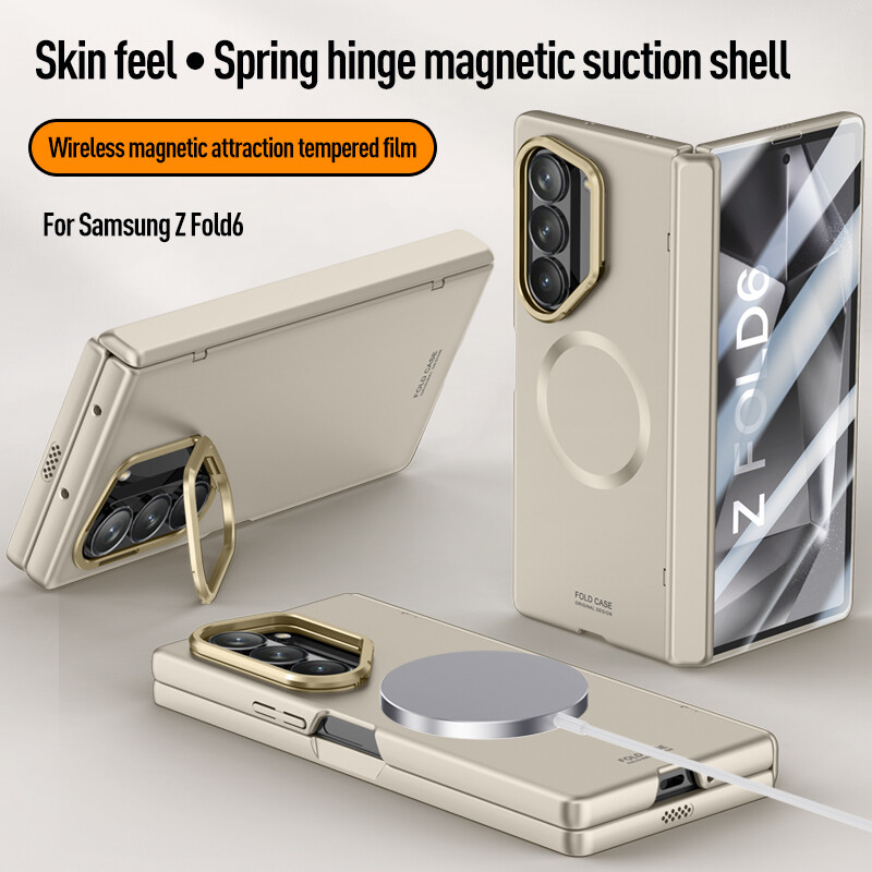 For Samsung Galaxy Z Fold 6 Shockproof Mag Safe Case Camera Stand Screen Cover-image