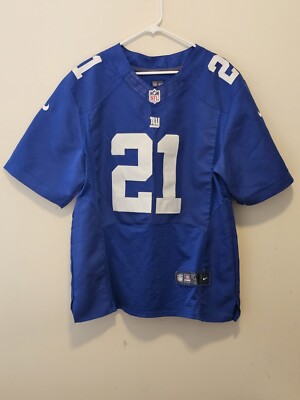 NFL Jersey New York Gaints 21 Landon Collins Former Giants Football 