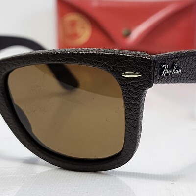 Ray-Ban RB2140QM ウェイファーラー レザー レイバン レイバン 偏光サングラス Ray-Ban RB2140QM 1153N6 ウェイファーラー