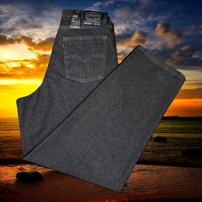 Levi’s / ボトム/34/デニム/GRY Levis Super Baggy Jeans 34x34 Urban Outffiters Cordura Big E