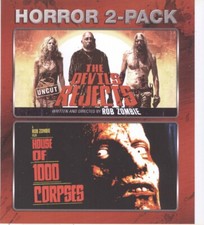 No Disc ORIGINAL COVER ART Devil Rejects/House 1000 Corpses 2011 Blu-ray Cover 