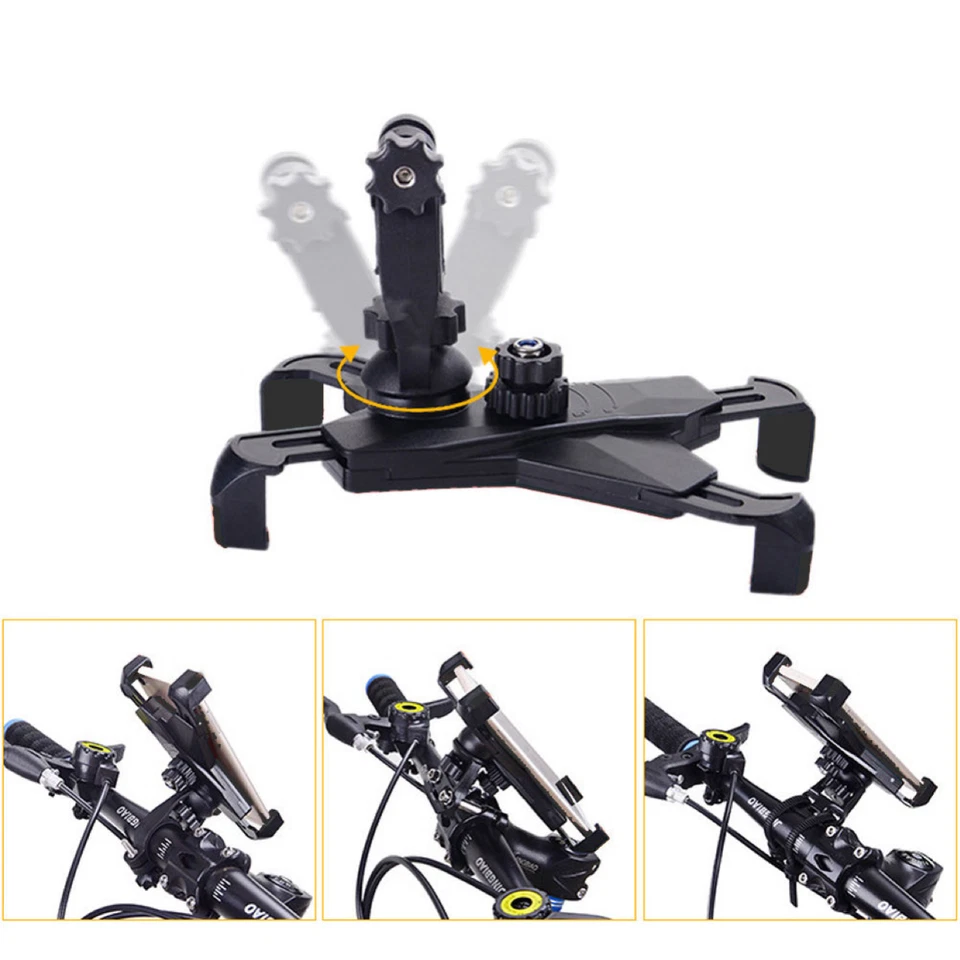 Универсальный держатель на руль мотоцикла горного велосипеда велосипеда велосипеда для сотового телефона GPS - Изображение 4 из 4