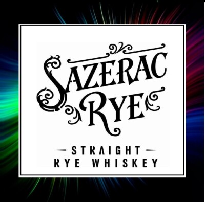 SAZERAC RYE WHISKEY LOGO AIRBRUSH,  TEMPLATE, STENCIL  -  Custom 11.5x11.5