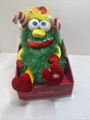 2006 Gemmy Merry Monster In Box, Dancing Christmas Monster In Box