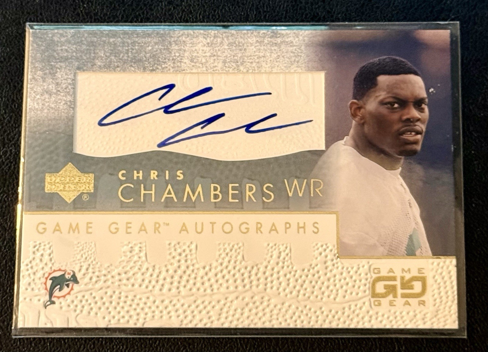 2001 Upper Deck Game Gear - Autographs Chris Chambers #CC-GS (AU, RC)