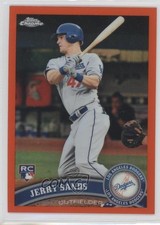 2011 Topps Chrome Retail Orange Refractor Jerry Sands #211 1x9