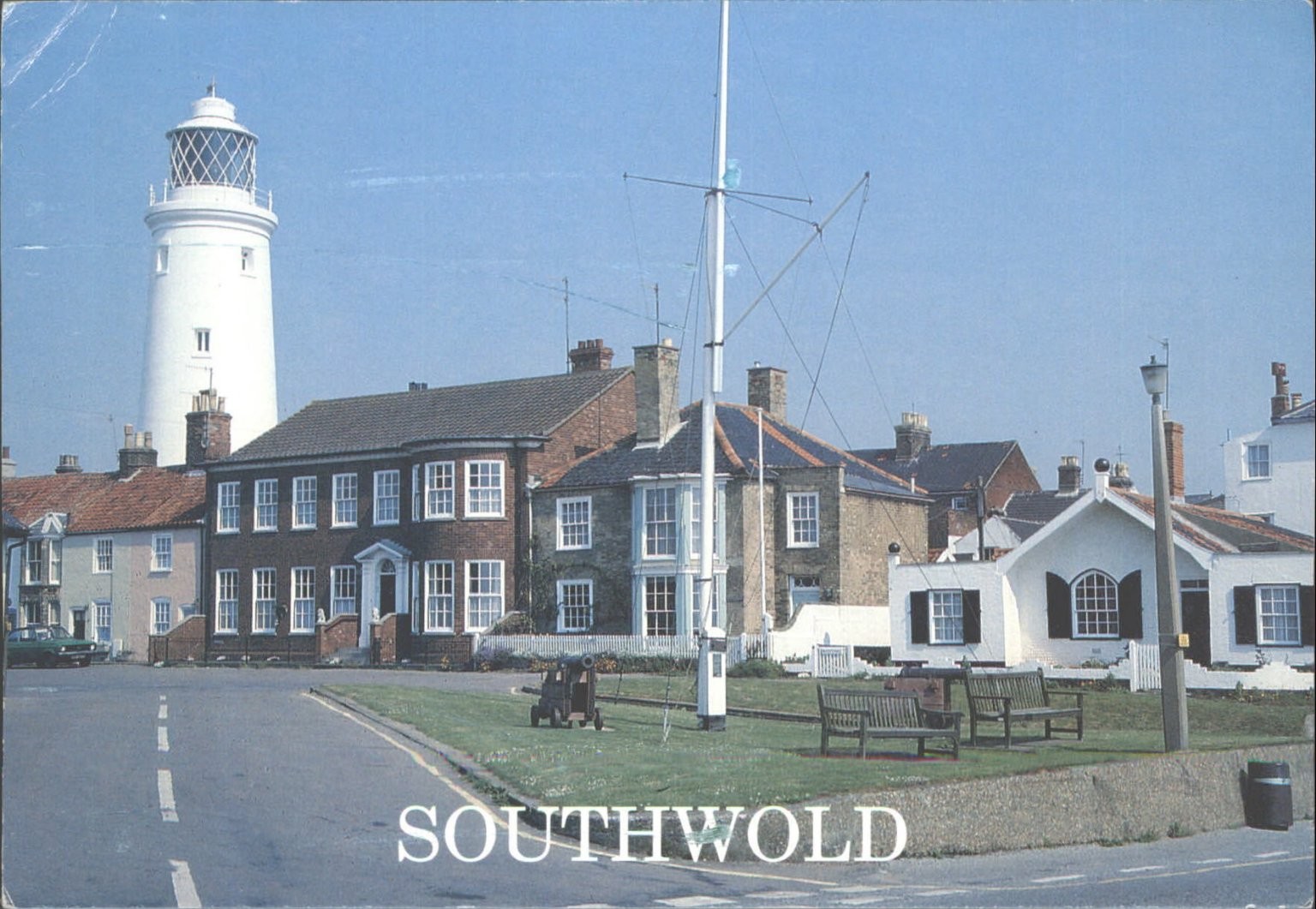 Vintage 1944 Southwold Lighthouse Suffolk England Photo Postcard Posted