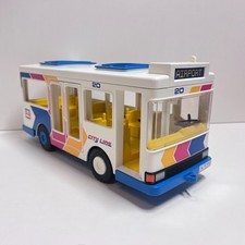 Playmobil - 3778 City Line Bus Flughafenbus P+R - 32 cm lang - GUT  #1512