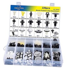 OAUTOO 226pcs for Mazda Body Interior and Exterior Retainer Fastener Clip 