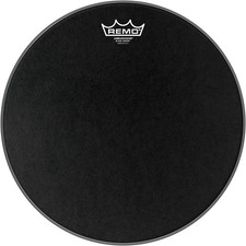 Remo Black Suede Ambassador Batter Drumhead 14 in.