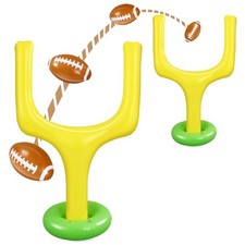 Pcs Football Party Supplies Kit Include 2 Jumbo Inflatable Football Goal 4