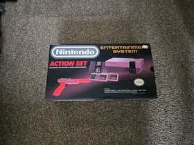 Vintage 1989 Nintendo NES Action Set Console Graded VGA 85 BRAND NEW OPEN BOX