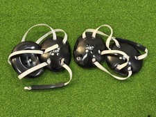Lot of 2 Cliff Keen Signature Wrestling Headgear White Adult Adjustable