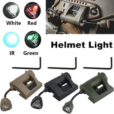 For MPLS Tactical Helmet Flashlight Rail Light IR Headlamp Signal Lights Lamp US