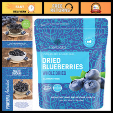 Dried Blueberries, No Sugar Added, Bulk Dehydrated Fruit, All Natural, Non-GMO,
