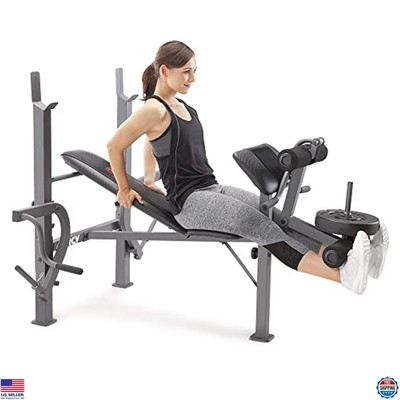 Incline Weight Bench with Leg Developer & Butterfly Arms for Home Gym