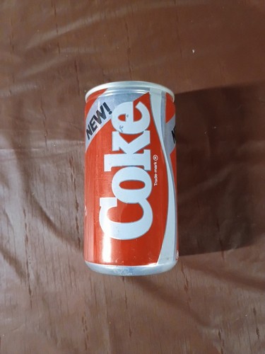 Vintage Coca-Cola “New Coke” Can 12oz 1990s USA Early Formula Empty Clean