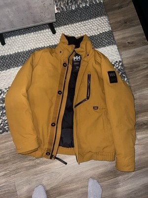 Helly Hansen Yellow Jacket Down Bomber Men s Size M (Waterproof Shell)