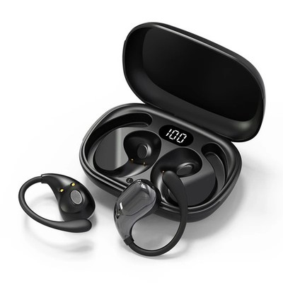 Bluetooth 5.4 Ear Hook Wireless Headphones TWS HiFi Stereo Waterproof with
