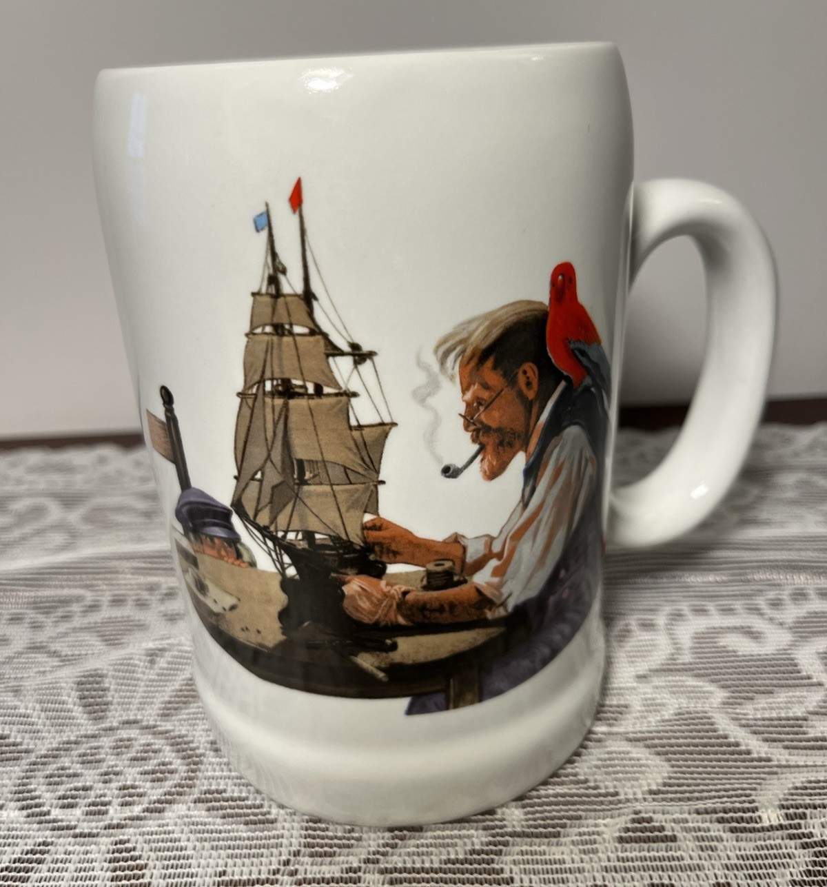 Norman Rockwell Collection The Captain And First Mate Coffee Mug / Beer Tankard