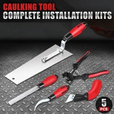 [5Pcs] File/Tile Pliers/Caulk Extractor TileCraft Pro Complete Installation Kits