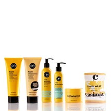 COCUNAT Curl Nourishment Plan Pack Curls Care & Nutrition Anti Frizz Turbant