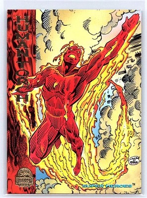 Human Torch 1994 Fleer Marvel Universe 191