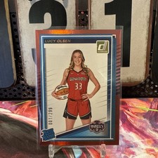 2025 Donruss WNBA - Rated Rookie Lucy Olsen #97 Holo Red /299 (RC)