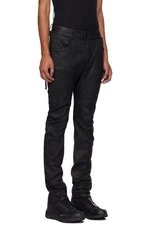 11 BY BORIS BIDJAN SABERI Black P1C Jeans Men’s Small Avant Garde 