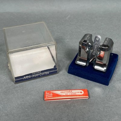 Vintage Dexter Mini Mat Cutter 054180 w/ 5 Extra No 3. New Blades EXCELLENT