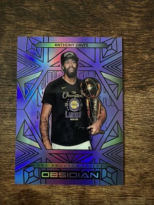 2024-25 Panini Obsidian | Anthony Davis Purple Colormatch | 11/75!