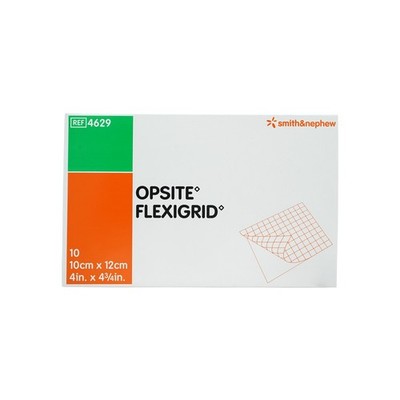 OPSITE FLEXIGRID Transparent Wundverband 10 x 12 cm Steril (10 Stk.)