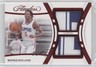 2023-24 Panini Flawless Ruby 5/15 Bones Hyland #FDP-BHYL Dual Patch 3d3