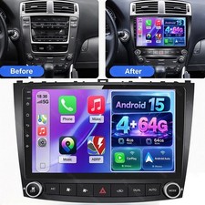 For Lexus Is250 Is350 2006-2012 Android 15 Carplay Car Stereo Radio Gps Wifi Bt For Lexus Is250 Is350 2006-2012 Android 15 Carplay Car Stereo Radio Gps Wifi Bt