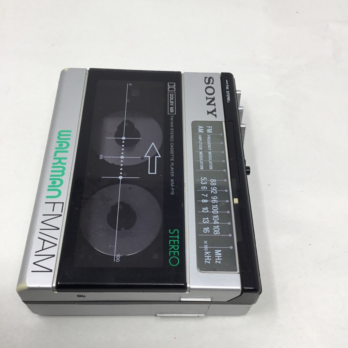 Sony WM-F15 Dolby Walkman Radio Cassette Player AM/FM For Parts No