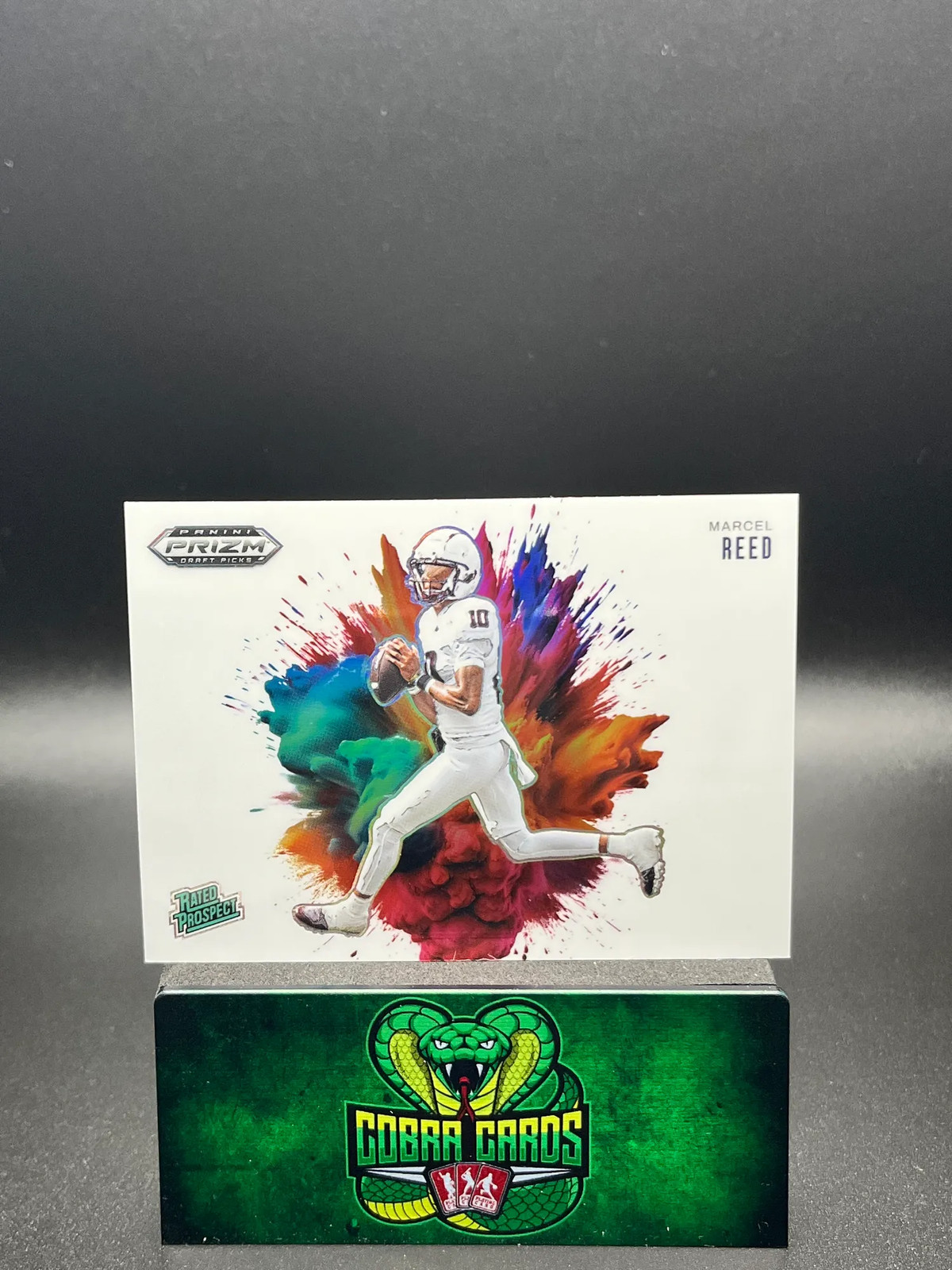 2025 Panini Prizm Draft Picks Color Blast Marcel Reed #7