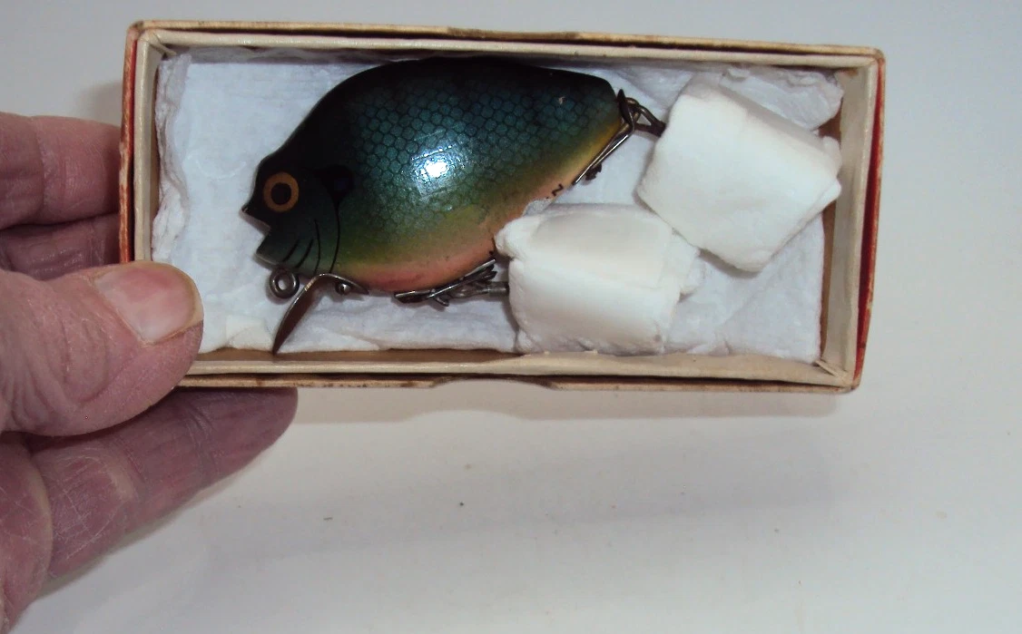 Heddon wood classics ビンテージ Heddon Wooden Vintage Fishing Lures with Original Box for sale | eBay