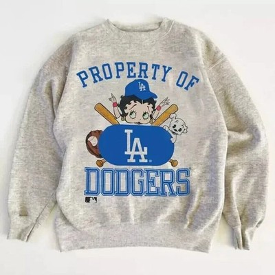 Los Angeles Dodgers MLB Baseball Sweatshirt Betty Boop AN59958