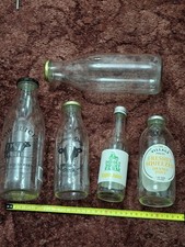 Diddly Squat Farm Cow Juice 1 Litre Glass Milk Bottle Never Used Plus Others.