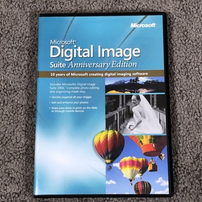 Microsoft Digital Image Software Suite Anniversary Edition DVD 2006