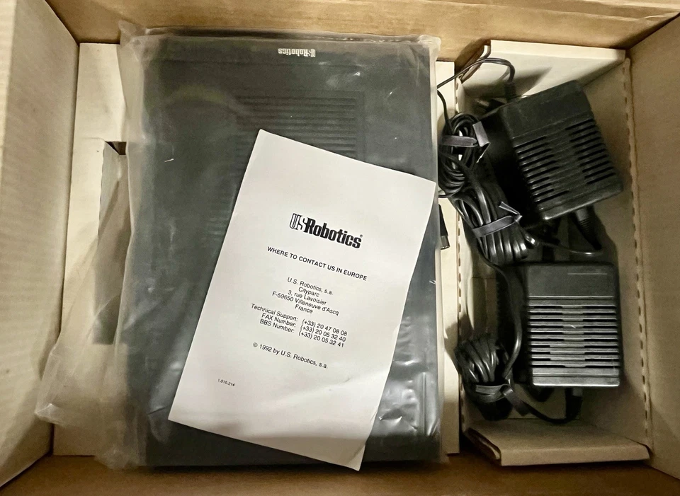 Kit para compartir módem USROBOTICS Novell Lantastic Netbios - Completo - ¿Nos?  LAN Foto 4 de 4