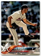 2018 Topps Update #US231 Jesse Biddle Atlanta Braves Rookie